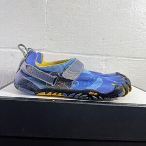 FiveFingers Vibram W3664 Blue Yellow Barefoot Running Shoes Women's 39 EU/8 US